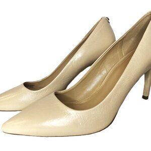 Michael Kors Tan / Nude Leather Pumps - Size 8